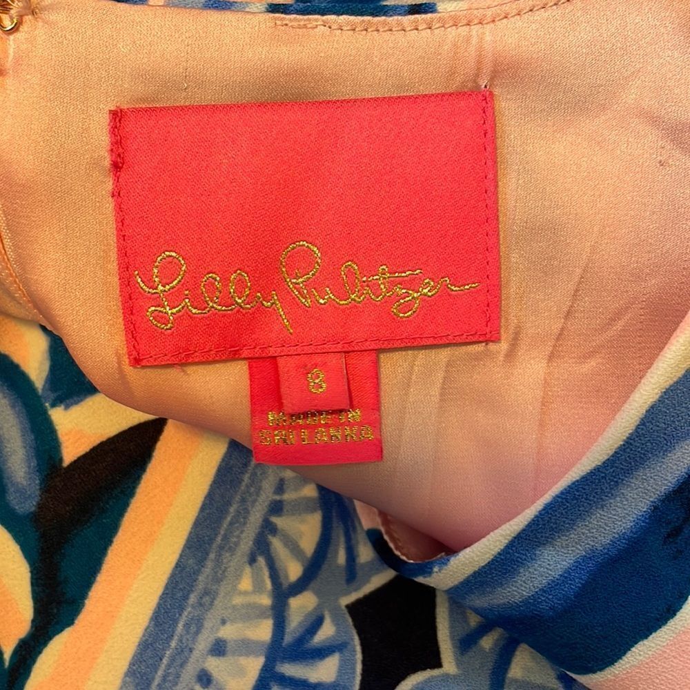 Lilly Pulitzer Donna Romper Pink Tropics 8 - Picture 5 of 8